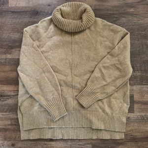 Tan sweater size medium